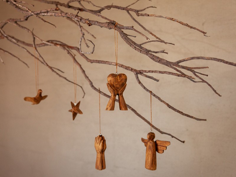 Christmas Inspired Carved Wood Decorations Christmas Inspired Carved Wood Decorations